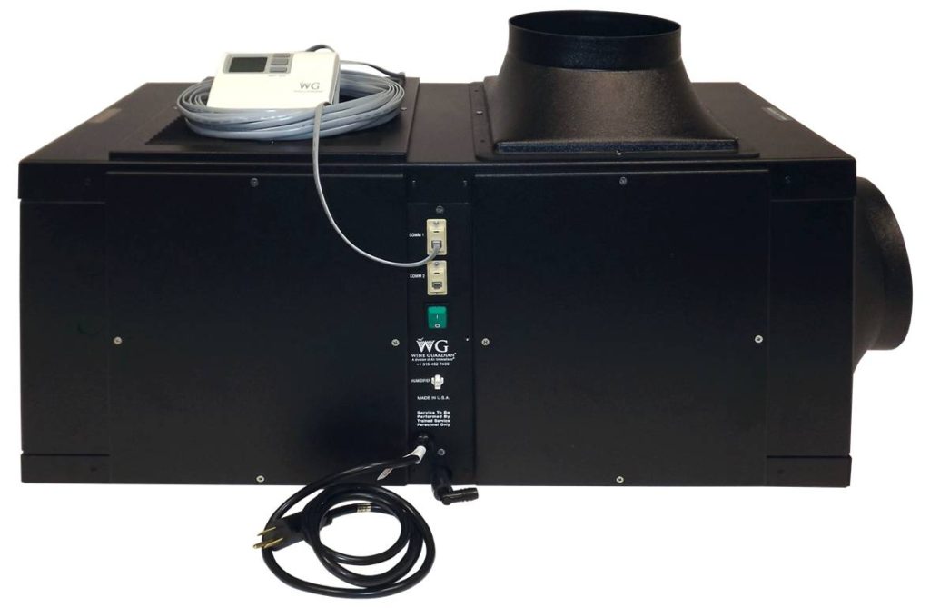 Dallas-Fort-Worth Wine Guardian ducted wine cellar cooling system