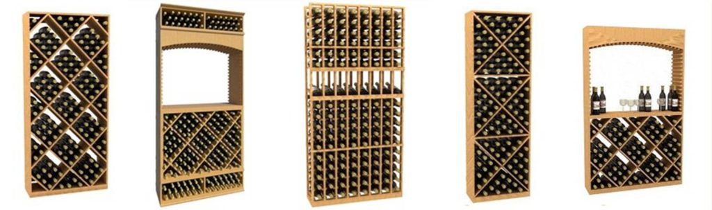 Kit Wooden Wine Racks Offered by Custom Wine Cellars Dallas