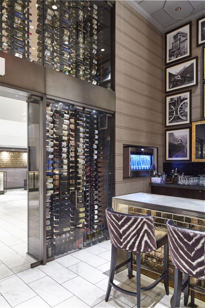 Do you have questions about custom wine racks? Talk to one of our expert installers! Contemporary Commercial Wine Cellar Built by a Reliable Installer in Dallas-Fort Worth Using VintageView Custom Wine Racks