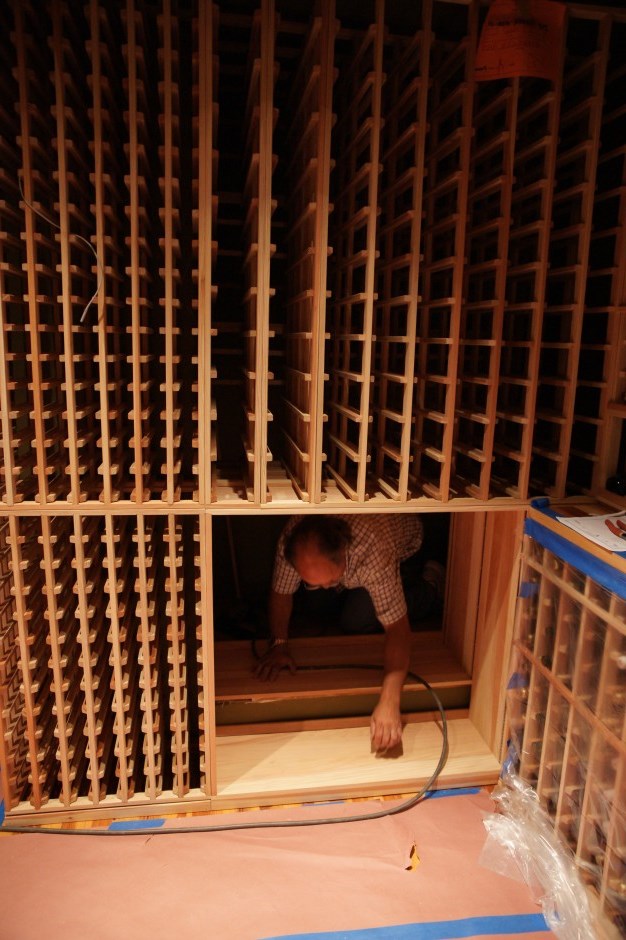 Wine Cellar Cooling Unit Installation by Wine Cellar Contractors in Dallas-Fort Worth