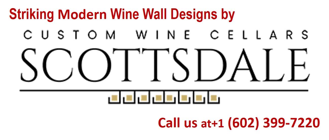 Modern Wine Wall Design by Dallas-Fort Worth Builders