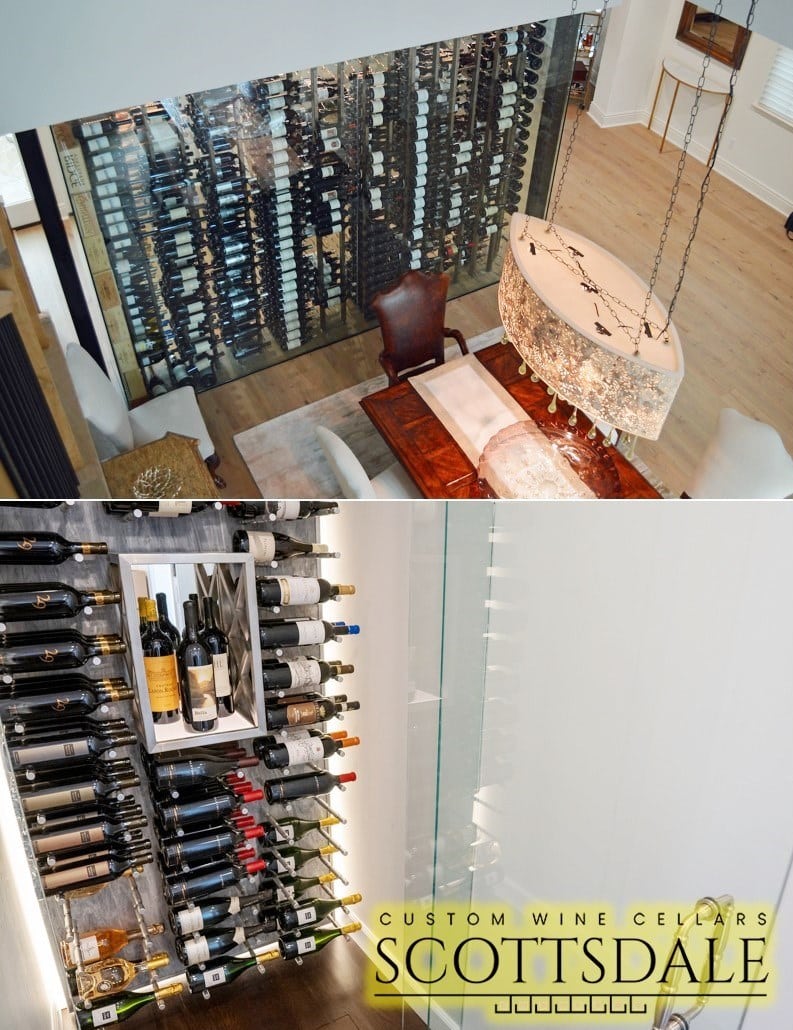 Modern Wine Cellar Ideas by Dallas-Fort Worth Master Builders 