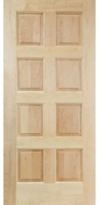 1 - North Gateway Dallas-Fort Worth White Modern Florida Plain Wood Solid Wine Cellar Door