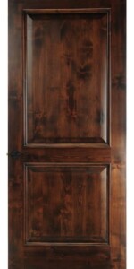 11 - Dallas-Fort Worth Dark Two Panel Wood Solid Wine Cellar Door