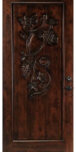 6 - Tempe Dallas-Fort Worth Wood Solid Wine Cellar Door