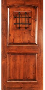 7 - Texas Dallas-Fort Worth Straight Iron Wood Solid Wine Cellar Door
