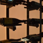 LED lighting adds mood and style to a wine cellar without affecting temperature or humidity.