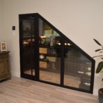 Custom Wine Cellars Dallas did an incredible job creating this under stair wine closet.