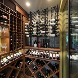 4 - Stunning Rustic Transitional Wine Cellar Stunning Rustic Transitional Wine Cellar