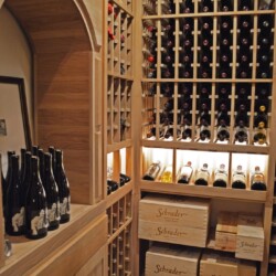 6 - Traditional Wine Racks with Storage Cases Traditional Wine Racks with Storage Cases