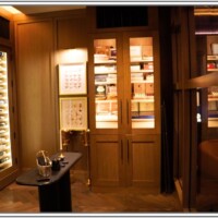 5 - Dedicated Cigar Cabinet with Own Humidor Beside Custom Wine Cabinets